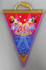 【中古】置物・装飾品 ミッキー＆ミニー(レッド～ブルー) ドリームガーランド 「東京ディズニーリゾート40周年 “ドリームゴーラウンド”」 東京ディズニーリゾート限定