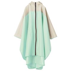 キウ Kiu k64 Rain Poncho レインポンチョ （K64-153.ミント×ベージュ）