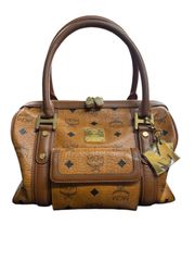 MCM／Logo Boston Bags（ロゴミニボストンバック）
