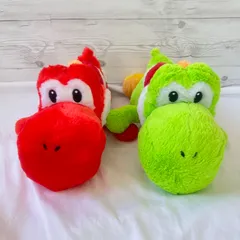 スーパーマリオ 特大サイズ クタッとぬいぐるみ ヨッシー 全２種  まとめ売り セット売り