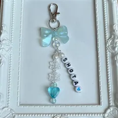 ビーズキーホルダー　コレクトブック　推し活　スノしょっぴー