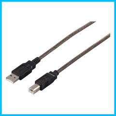【在庫セール】B) 5m to (A ブラックスケルトン USB2.0ケーブル BSUAB250BSA BUFFALO