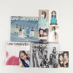 LE SSERAFIM ユンジン カズハ シャインズ UNFORGIVEN JP  初回限定盤A B CD トレカ フォト カード ステッカー ルセラフィム ルセラ