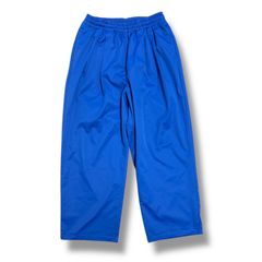 参考上代28600円 COOTIE PRODUCTIONS 24SS Polyester Twill 2 Tuck Track Pants ポリエステルツイル2タックトラックパンツ イージーパンツ クーティープロダクションズ CTE-24S127 ブルー Lのサムネイル