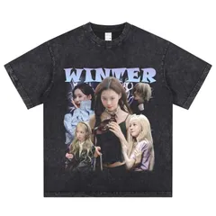 aespa winter ウィンター Tシャツ rap hiphopの通販 by yutete