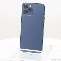 〔中古品〕 iPhone12 Pro Max 128GB パシフィックブルー MGCX3J／A SIMフリー【269】