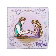 【メール便】塔の上のラプンツェル 抗菌防臭 シャーリング 刺繍 ハンカチタオル ディズニープリンセス ミニタオル キャラクター ドリームデイズ 丸眞 プ