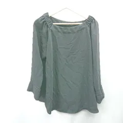 ◇ ⊂ URBAN RESEARCH<!-利用不可文字-!>ROSSO アーバンリサーチロッソ 長袖 カットソー サイズF ブラック系 レディース E  【1409100017861】