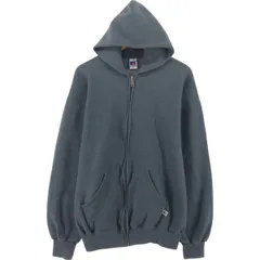 古着 90年代 ラッセル Russell スウェットフルジップパーカー メンズXL相当 ヴィンテージ/eaa524427