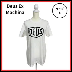 【限定入荷】Deus Ex Machina デウスエクスマキナ トップス 半袖 フロント ロゴ Tシャツ T_DMW41808E-WHT-S レディース メンズ ユニセックス ホワイト Sのサムネイル