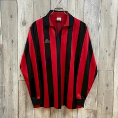 Kappa カッパ 長袖 サッカーシャツ ストライプ XLサイズ