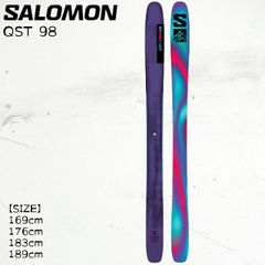  スキー板  サロモン キューエスティ 24-25 SALOMON QST 98 フリーライド メンズ レディース L47606800 日本正規品