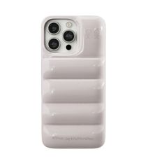 iPhone11 12 12PRO 13 14 15 16 ケース スマホカバー ダウンジャケット ホワイト