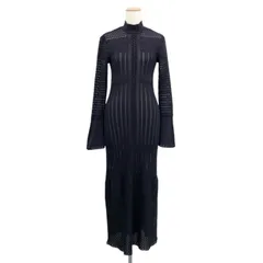 マメクロゴウチ　mame kurogouchi 黒のレース袖ロングワンピース 美品】 Mame Kurogouchi / マメクロゴウチ | 2023SS | Floral