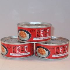 ふくやのめんツナかんかん辛口（９０ｇ）×３缶