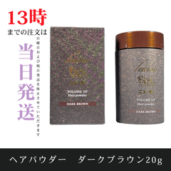 ☆新品未開封☆ニューモ　 ニューモ ヘアパウダー20g　ダークブラウン