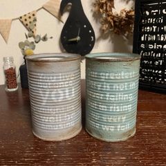 トマト缶リメイク缶