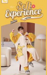 着ぐるみ パジャマ 大人用 フリース ピカチュウ 超可愛い クリスマス 冬物 高品質 プレゼント