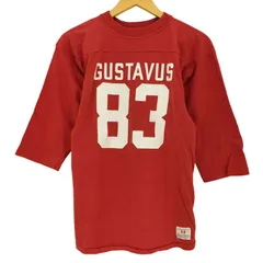 チャンピオン Champion 70-80s USA製 バータグ後期 83 ナンバリング 七分袖 フットボールTシャツ メンズ import：M 