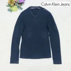 Calvin Klein Jeans　カルヴァンクラインジーンズ　Vネックカットソー　長袖　グレー