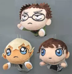 【中古】キーホルダー・マスコット(キャラクター) 全3種セット 寝そべりキーチェーンマスコット”安室＆風見＆スコッチ” 「名探偵コナン」
