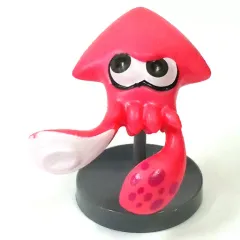 【中古】食玩 トレーディングフィギュア イカ(ネオンピンク) 「チョコエッグ スプラトゥーン2」
