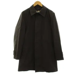 ポールスミス PAUL SMITH ステンカラーコート ハーフ ミドル ライナー付き コットン100% アウター M 茶 ブラウン /DKのサムネイル