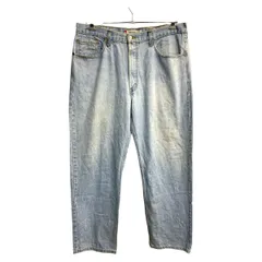 Levi's 550 デニムパンツ W38 リーバイス リラックスフィット ビッグサイズ ライトブルー コットン 古着卸 アメリカ仕入 2503-1536