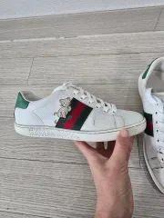 Gucci グッチ スニーカー バタフライモチーフ トリコロール エナメル