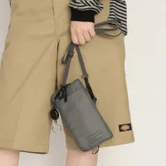 【新品・未使用】 スマホショルダーバッグ レディース ユニセックス ショルダーバッグ 2way 撥水 スマホポーチ 縦型 ネックポーチ お財布ショルダー おしゃれ 軽量 フェス クリア 透明 かっこいい 鞄 バッグ グレー 灰色 KB155-CPMR3