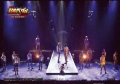 [중고]생사진(남성) 집합(17명)/가로형·라이브 포토·전신·라이트 보라색·캐릭터 샷/DVD[무대[약충 페달]인터하이편 The Second Order] 회장 예약 특전 브로마이드