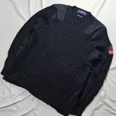 ポロ Ralph Lauren(ラルフローレン) 星条旗 ニット セーター