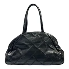 Jas-M.B. レザー ボストンバッグ トートバッグ ブラック Jas-M.B. レザー ボストンバッグ トートバッグ ブラック