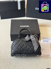 【今日特価】Chanel Bowling Bag (Jenny 同款) - シャネル ボウリングバッグ（Jenny コピー）～レトロなデザイン × カジュアルスタイル、上海の大人気バッグ～ 送料無料-WTO輸入2