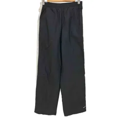 ナイキ NIKE 00s 裾ジップ 裾スウォッシュ サイドライン ナイロントラックパンツ メンズ JPN：S 