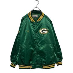 90s NUTMEG NFL グリーンベイパッカーズ ナイロンジャケット 中綿