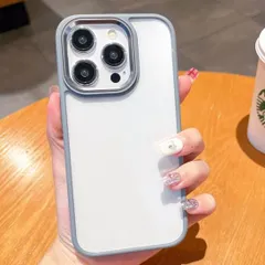 iPhoneケース iPhone15 iPhone14 Pro Max Plus アイホン アイフォン 携帯 スマホ ケース カバー クリア 高級感 光沢フレーム かわいい 推し活 グレー 335