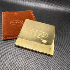 COACH コーチ 非売品 レア ケース付き コンパクトミラー COACH コーチ 非売品 レア ケース付き コンパクトミラー - メルカリ