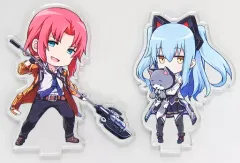 【中古】アクリルスタンド・アクリルパネル ティオ＆ランディ 特務支援課オリジナルSDアクリルフィギュアセット 「PS4ソフト 英雄伝説 碧の軌跡：改」 ファルコムショップ予約特典