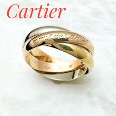 美品🌟Cartier トリニティ クラシックモデル スリーカラー リング 54 約14号 U