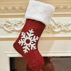 ♡クリスマス 飾り 雪柄 靴下