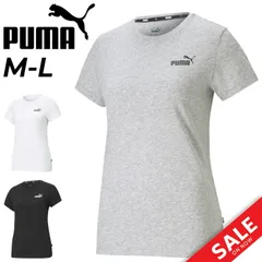 プーマ 半袖 Tシャツ レディース PUMA ESS スモールロゴ TEE スポーツウェア トレーニング ランニング  ヨガ クルーネック コットンT  女性 婦人 レディースウエア 服 トップス  /588939