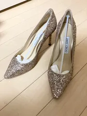 2023年最新】jimmy choo パンプス グリッターの人気アイテム - メルカリ