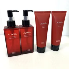 【未使用品】Aurelie．オレリー モイストオイルイン クレンジングウォーター・オレリー モイストフェイスウォッシュ 4点セット GM