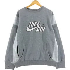 古着 ナイキ NIKE AIR ロゴスウェットシャツ トレーナー メンズL相当/eaa501492