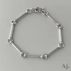 GEORG JENSEN ジョージジェンセン デイジー ブレスレット 腕輪 フラワー 花 シルバー925 ブラック レディース 美品 中古 31646  – Casanova Vintage
