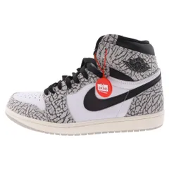 NIKE (ナイキ) AIR JORDAN 1 RETRO HIGH OG WHITE CEMENT エアジョーダン レトロ ホワイトセメント ハイカットスニーカー グレー US10/28cm DZ5485-052