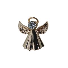 天使 ピンズ エンジェル ラインストーン装飾 アメリカ輸入雑貨 ピンバッチ アクセサリー ピンバッジ pins-22243のサムネイル