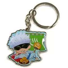 【中古】雑貨 五条悟 温泉 メタルキーホルダー 「呪術廻戦」 温泉地限定