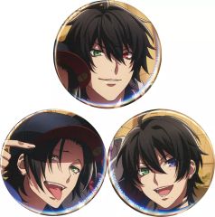 [중고] 배지 핀즈 [단품] 이케부쿠로 디비전/Buster Bros!!! 56mm 캔 배지 3개 세트 [Blu-ray/DVD 히프노시스 마이크-Division Rap Battle- Rhyme Anima+] 애니메이트 전권 구입 특전